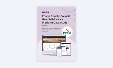 Powys self-service platform thumbnail