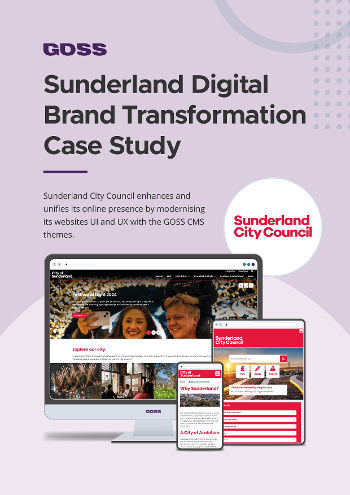 Sunderland Digital Brand Transformation Case Study Front Cover