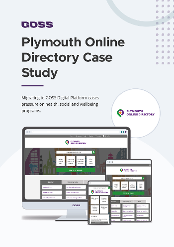 Plymouth City Council Online Directory Case Study Front Cover